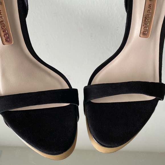 New Sophia Webster Chiara Embellished Heeled Sandals Papillon Paradise Print - Picture 12 of 12